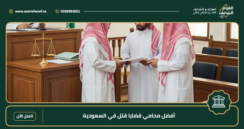 أفضل محامي قضايا قتل في السعودية
