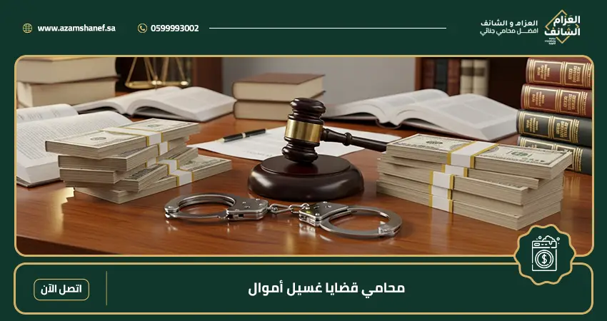 محامي قضايا غسيل أموال
