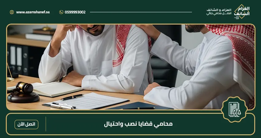 محامي قضايا نصب واحتيال