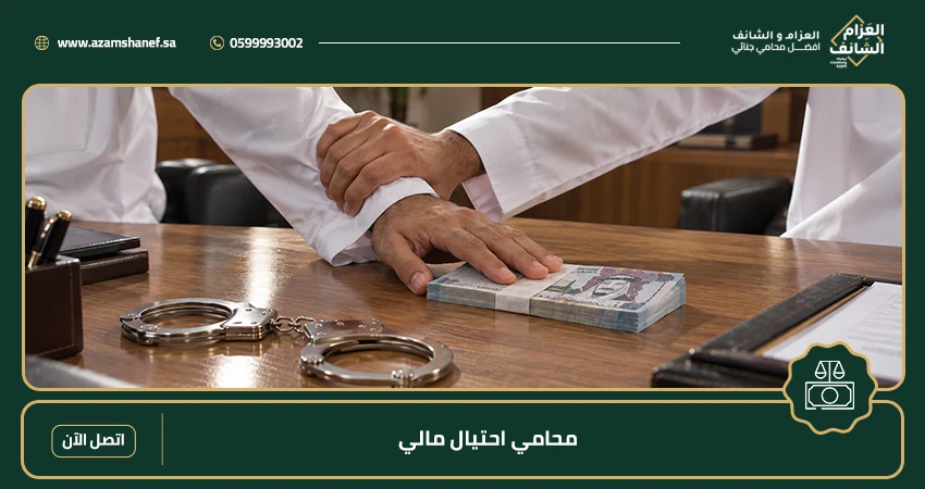 محامي احتيال مالي